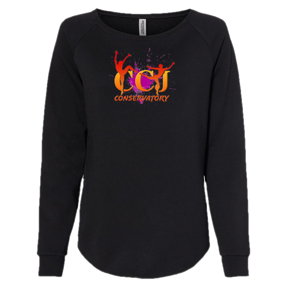 Raw Edge Women's Crew Neck Sweatshirt