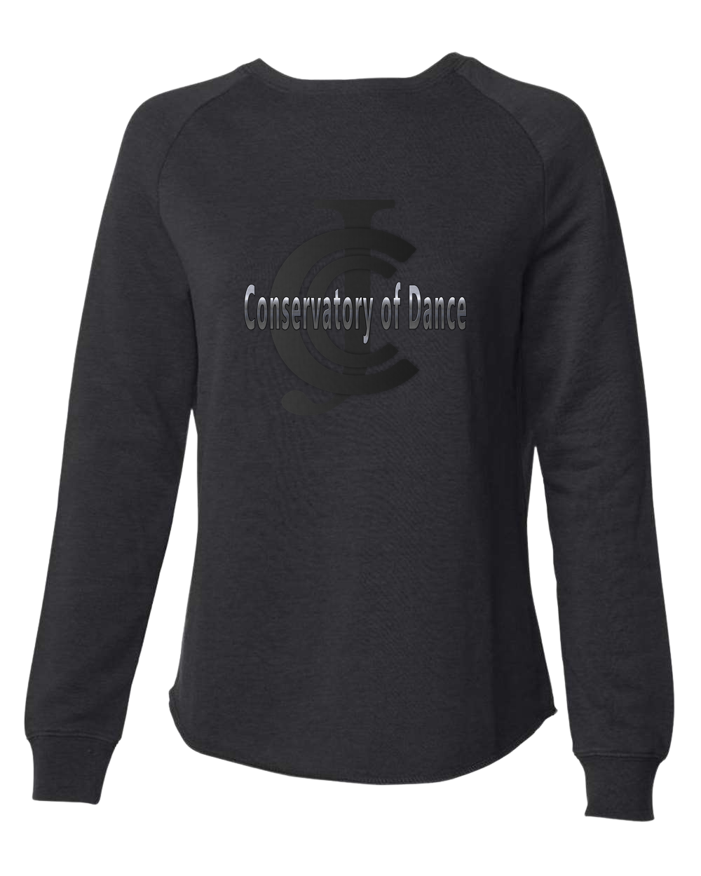 Raw Edge Women's Crew Neck Sweatshirt