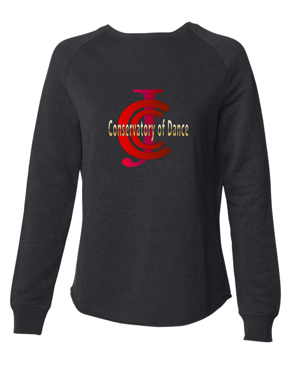 Raw Edge Women's Crew Neck Sweatshirt